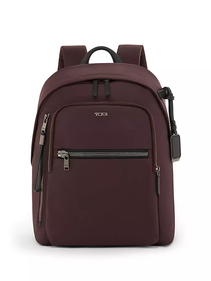 

Рюкзак Voyageur Halsey Tumi, цвет deep plum