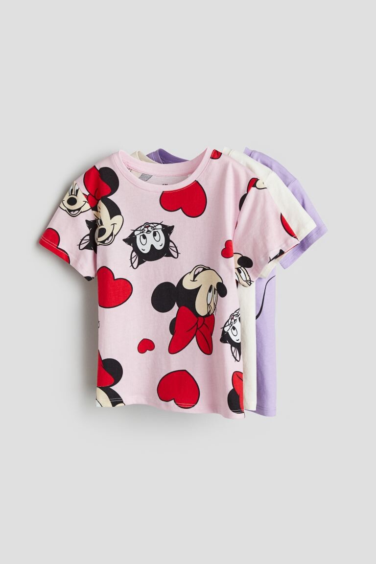 

Упаковка из 3 рубашек с принтами H&M, фиолетовый