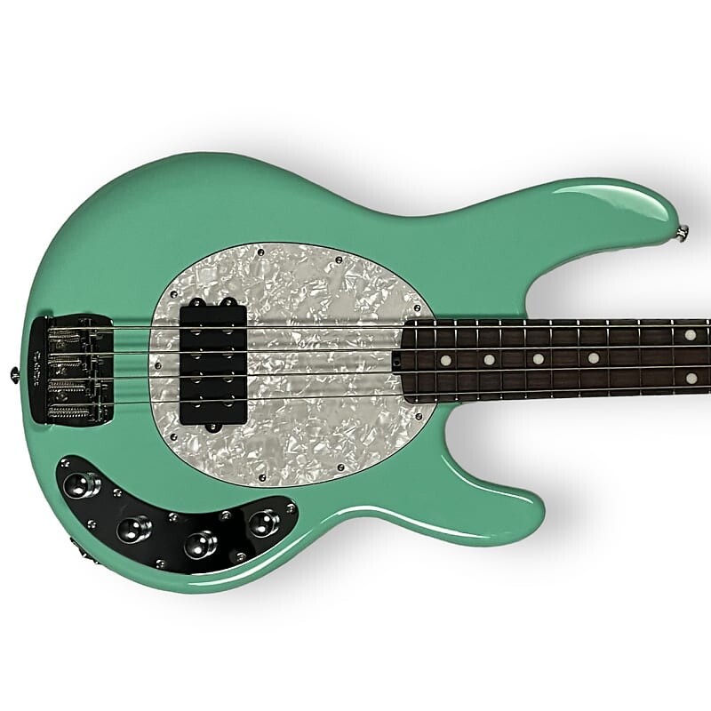 басс гитара ernie ball music man stingray special laguna green Басс гитара Ernie Ball Music Man StingRay 4 Special, Laguna Green / Rosewood