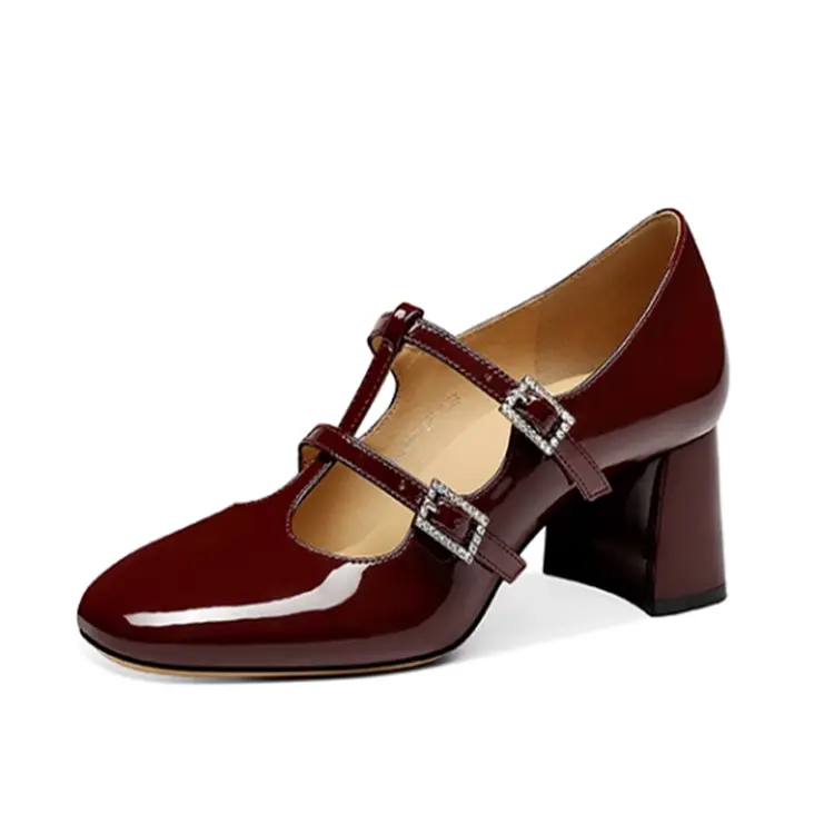 

Туфли Мэри Джейн женские Jessica Sophia, цвет Court red