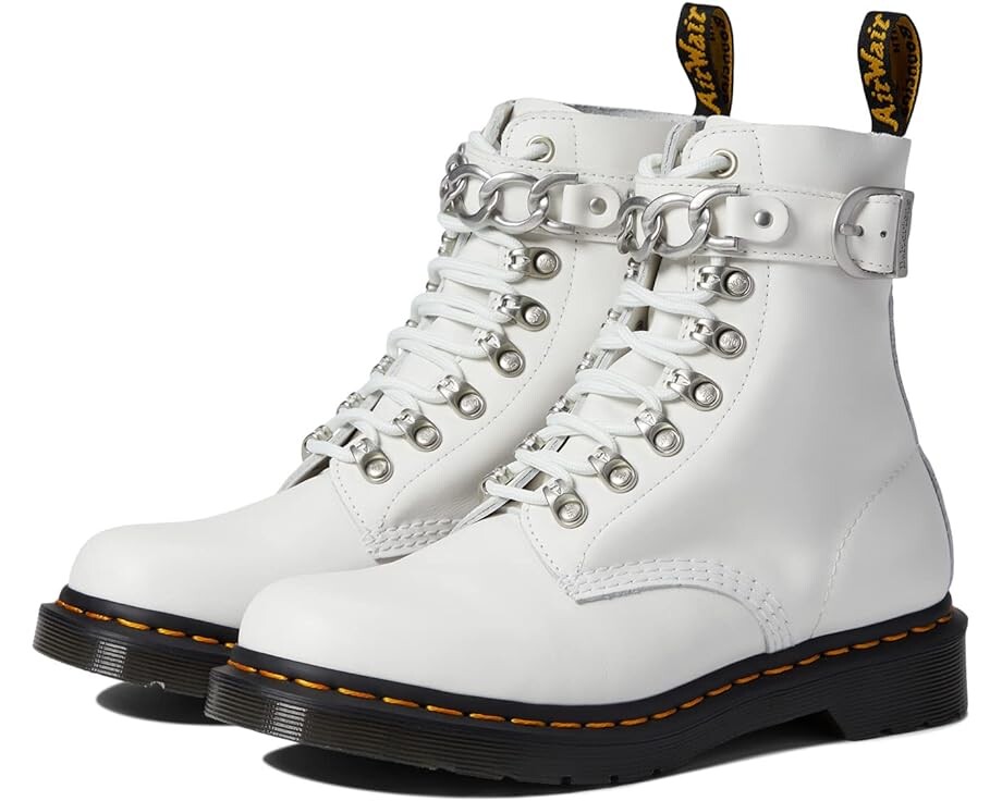 

Ботинки Dr. Martens 1460 Pascal Chain, цвет White Sendal