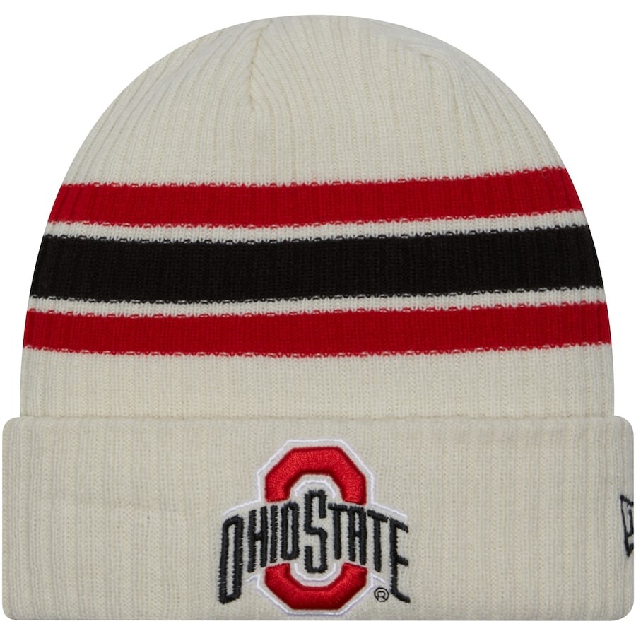 

Шапка New Era Ohio State Buckeyes, кремовый