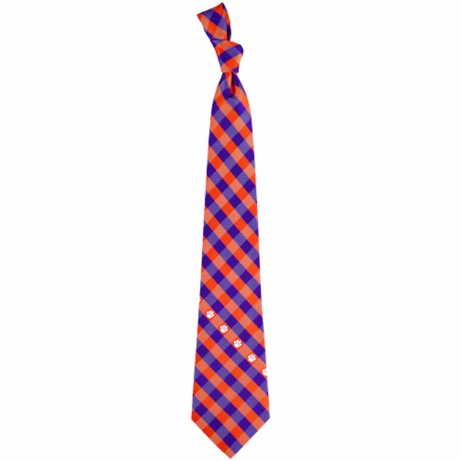 

Галстук Eagles Wings Clemson Tigers, оранжевый