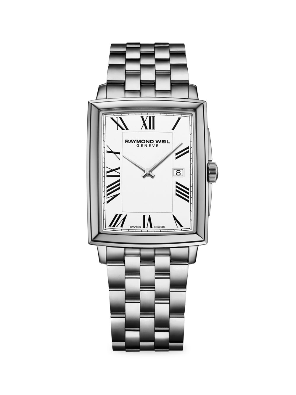 

Часы Toccata из нержавеющей стали с браслетом Raymond Weil, серебряный