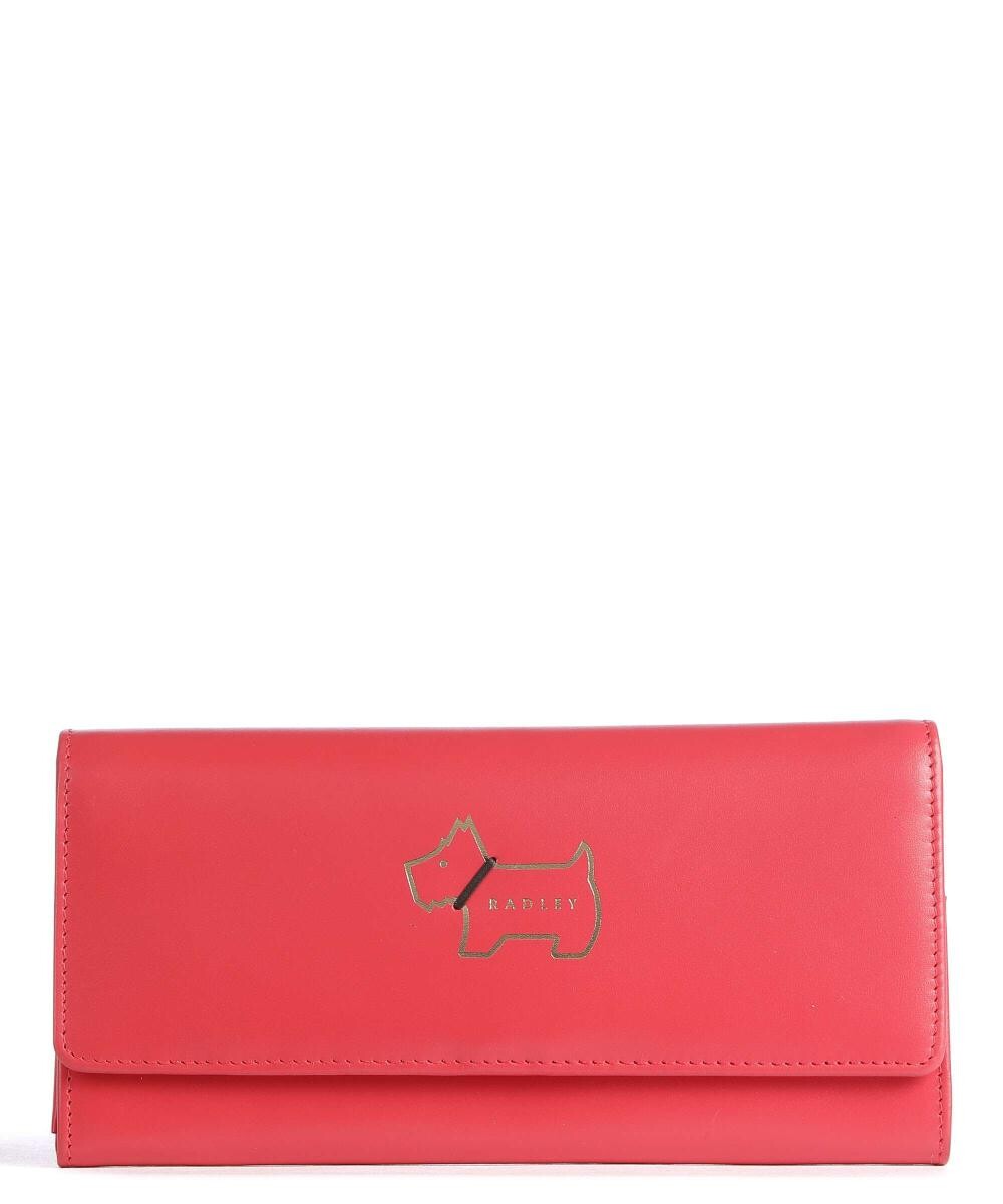 

Кошелек Heritage Dog Outline из мелкозернистой телячьей кожи Radley London, красный