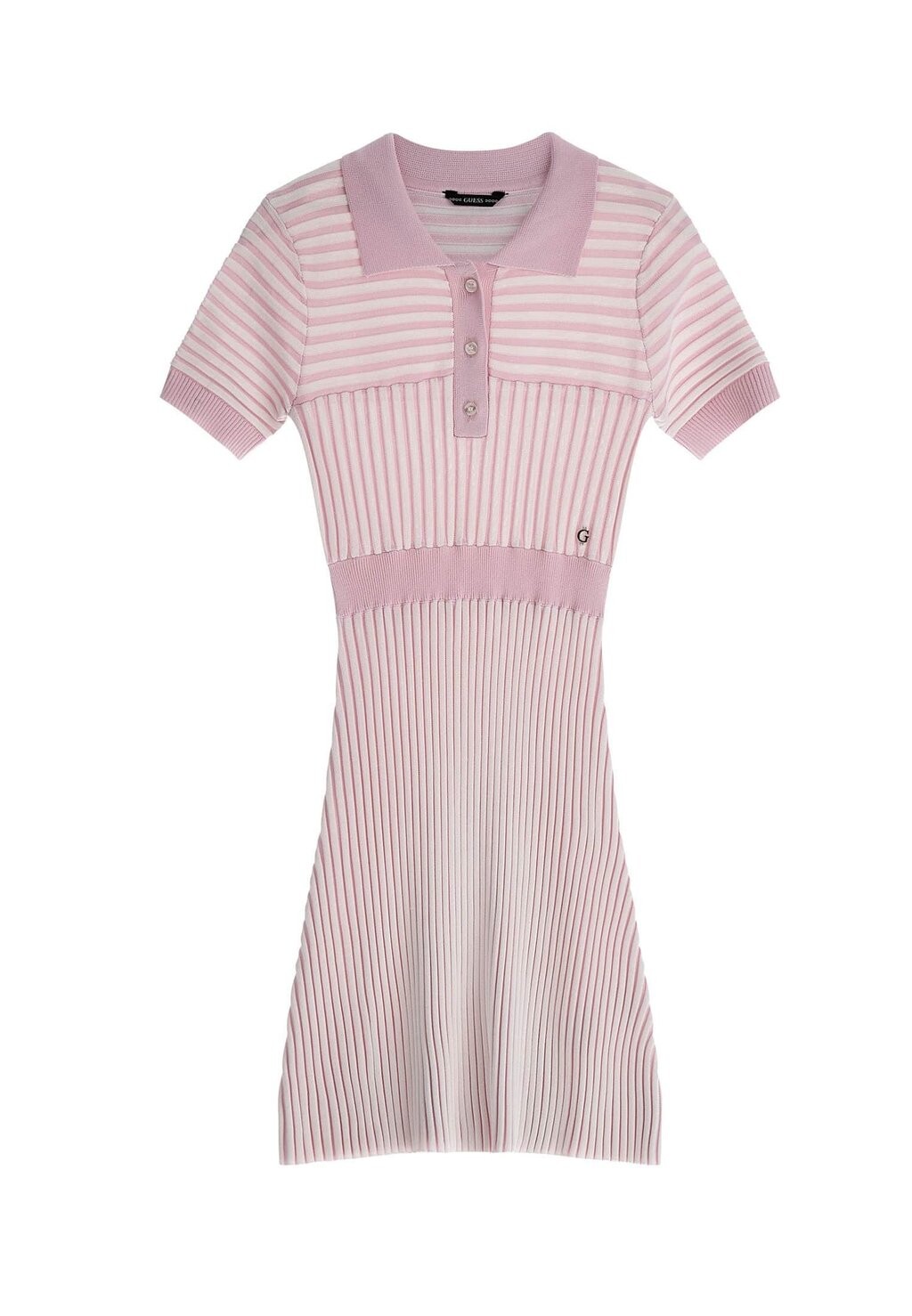 

Трикотажное платье Prägestreifen Guess, цвет rose