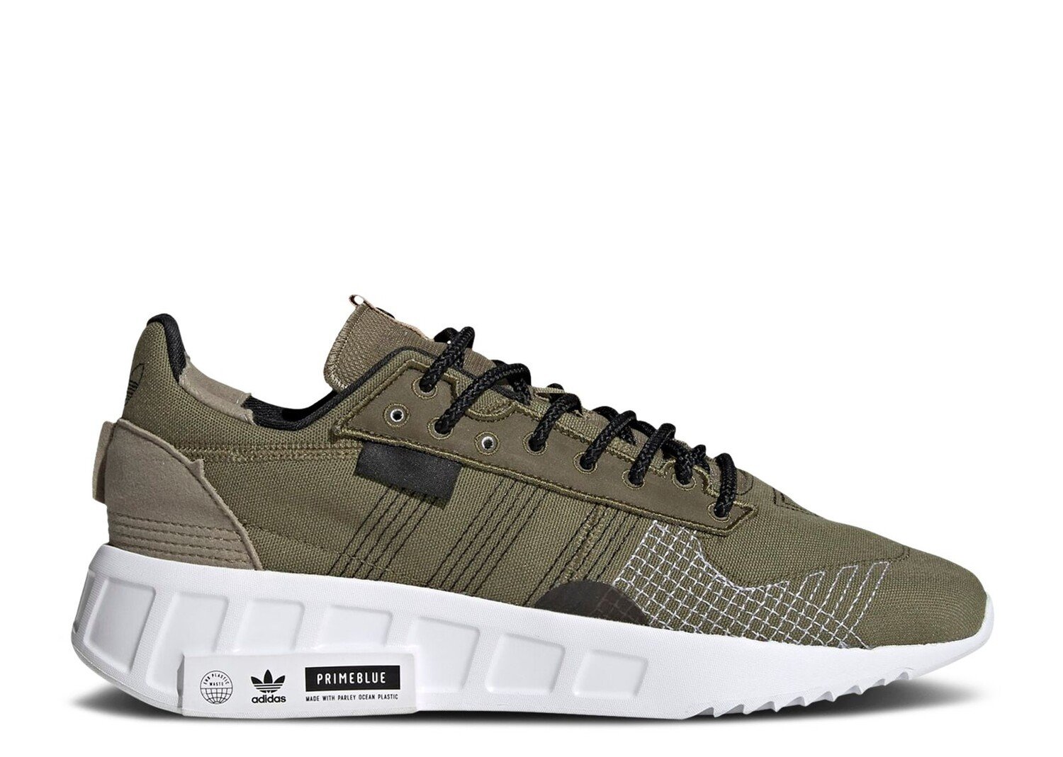 

Кроссовки adidas Geodiver+ Primeblue 'Focus Olive', зеленый