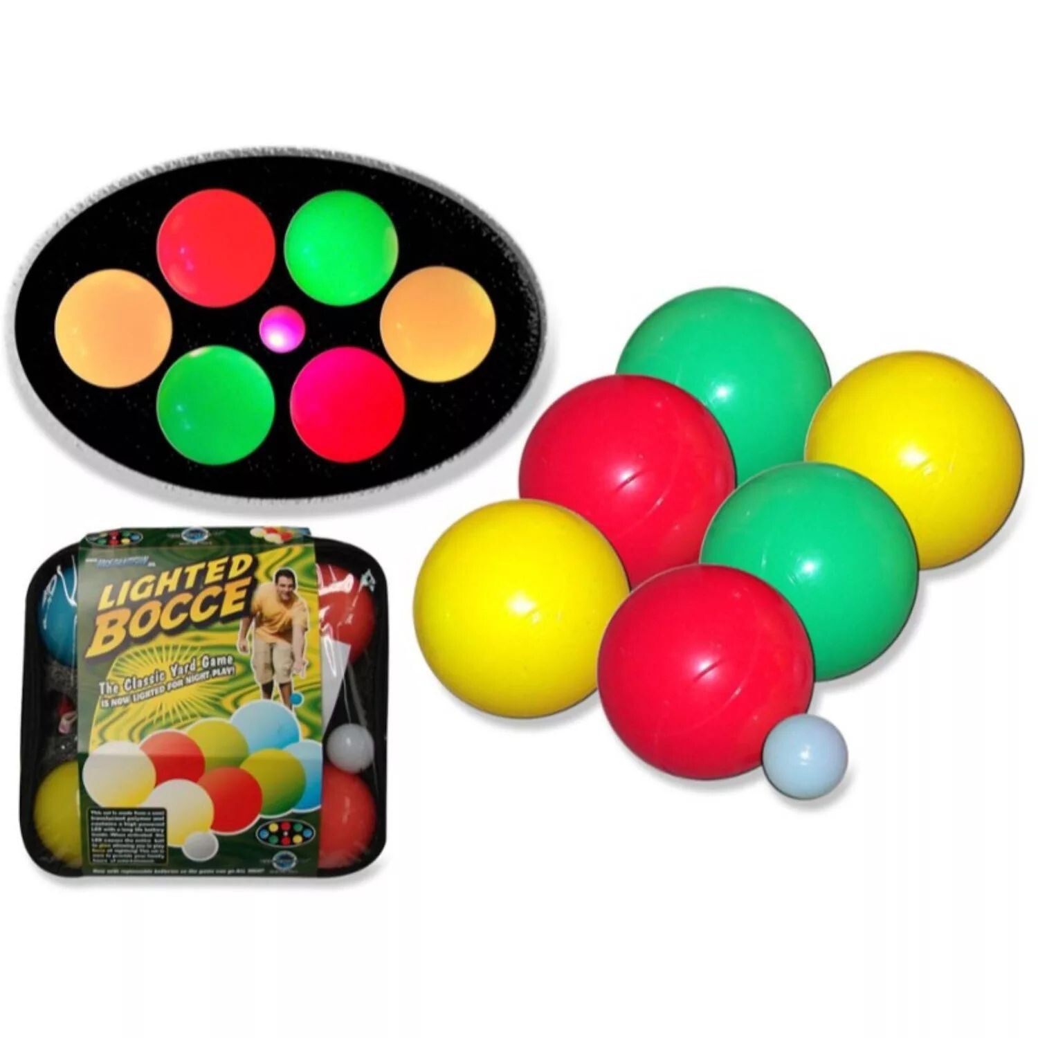 

Stream Machine Backyard Fun - набор для игры в бочче с подсветкой STREAM MACHINE