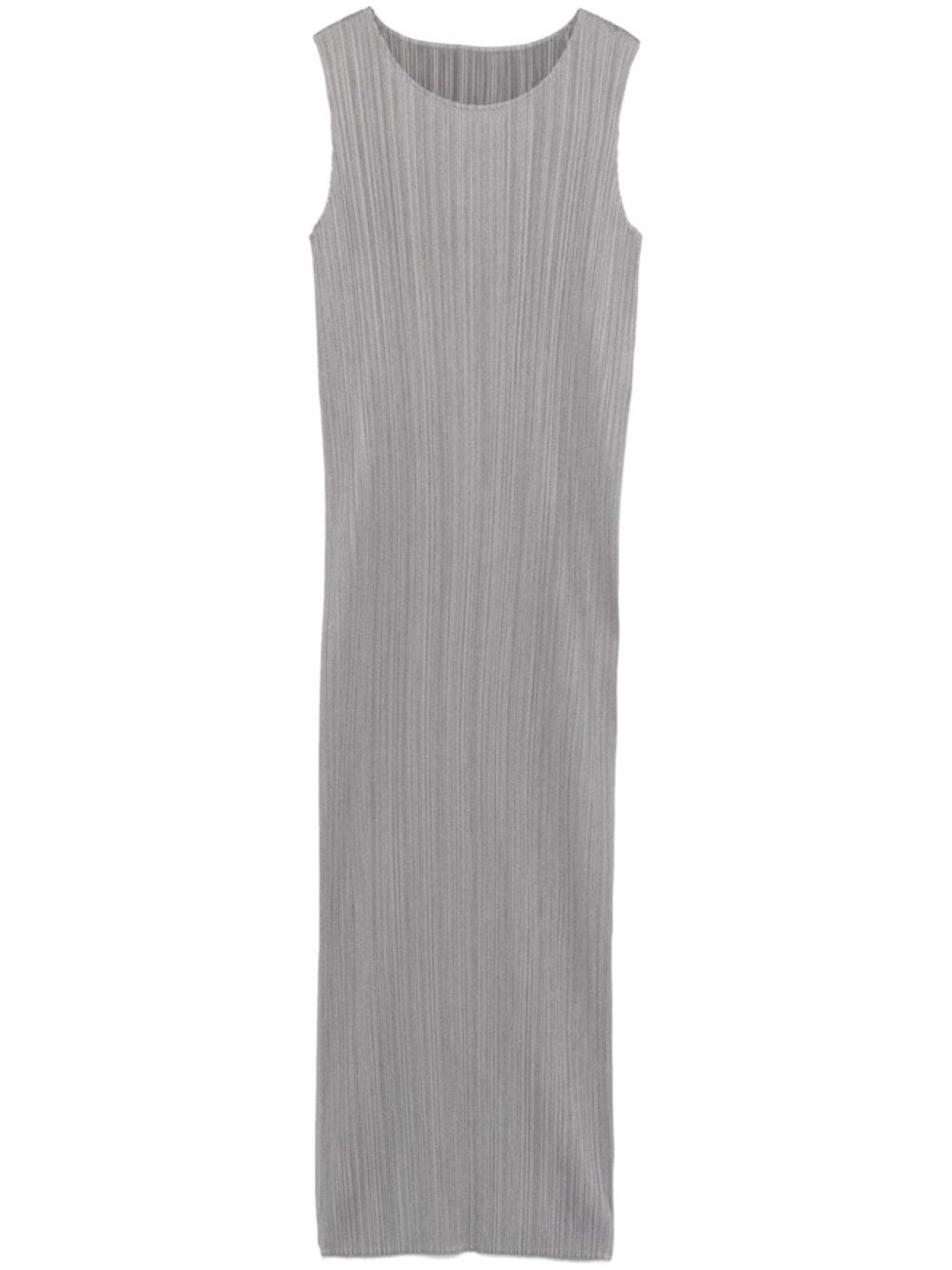 

Платье миди Pleats Please Issey Miyake с плиссировкой, серый