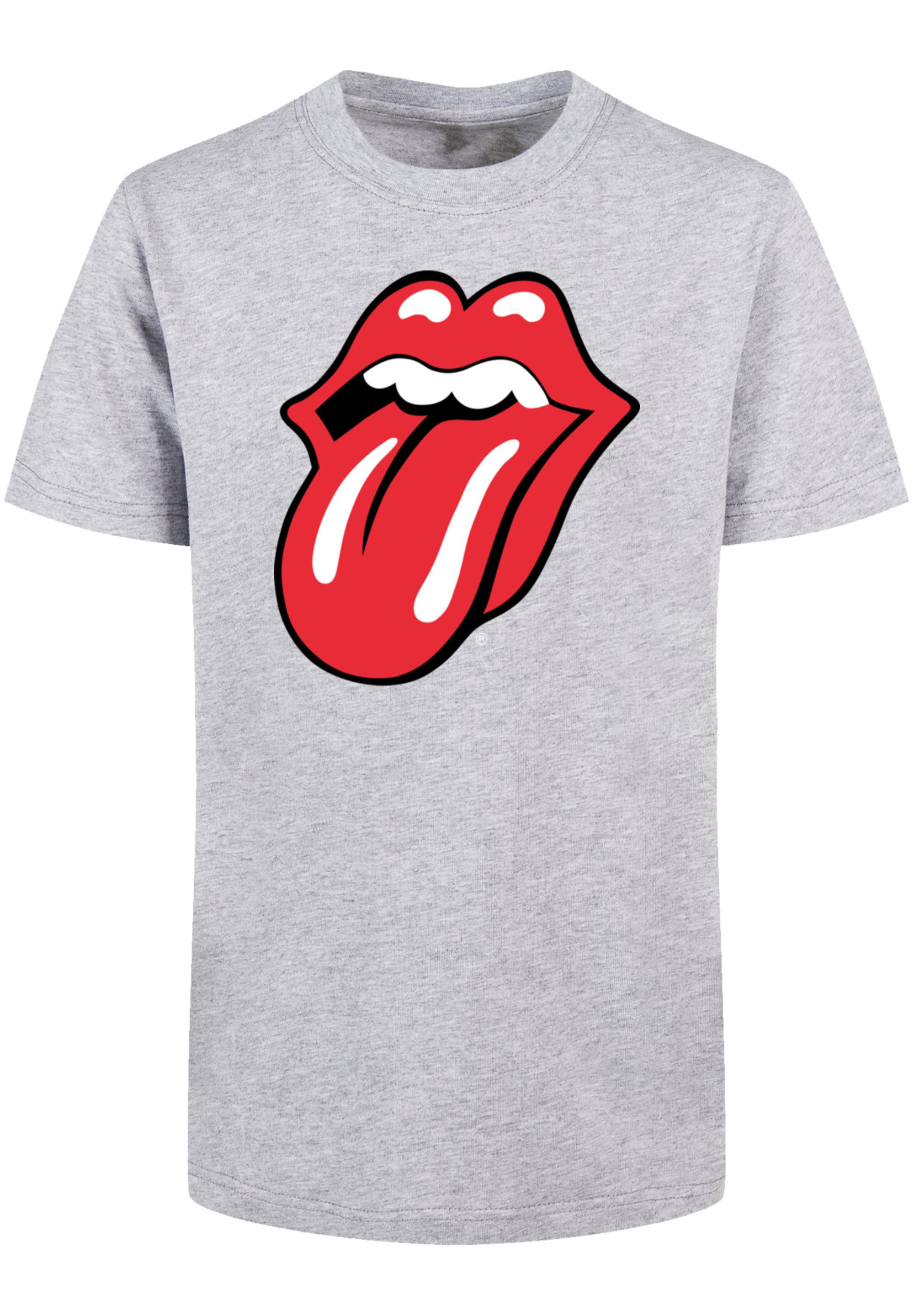 

Футболка F4NT4STIC Basic Kids Tee The Rolling Stones Classic Tongue, цвет heathergrey