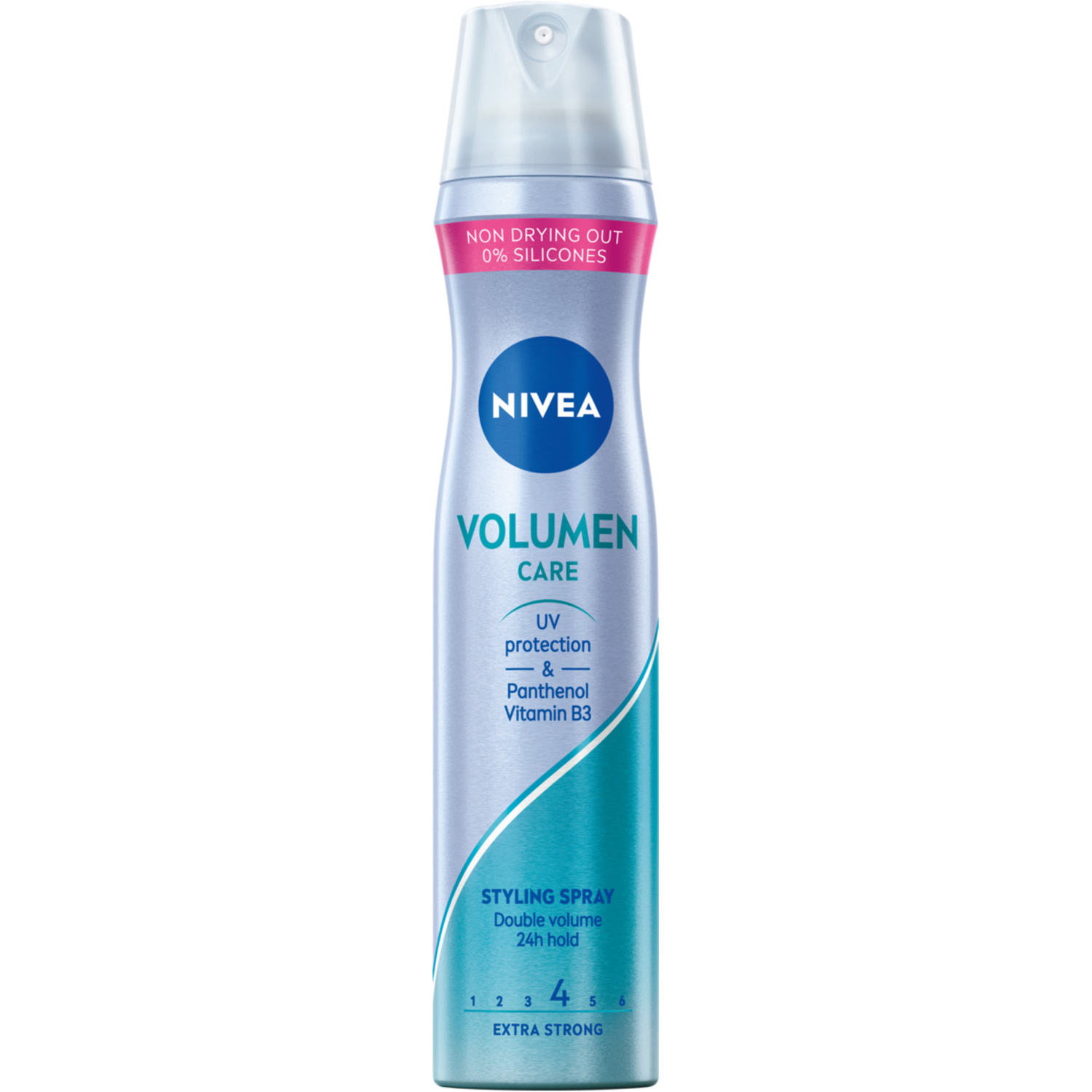 цена Лак для волос экстрасильного объема Nivea Volume Care, 250 мл