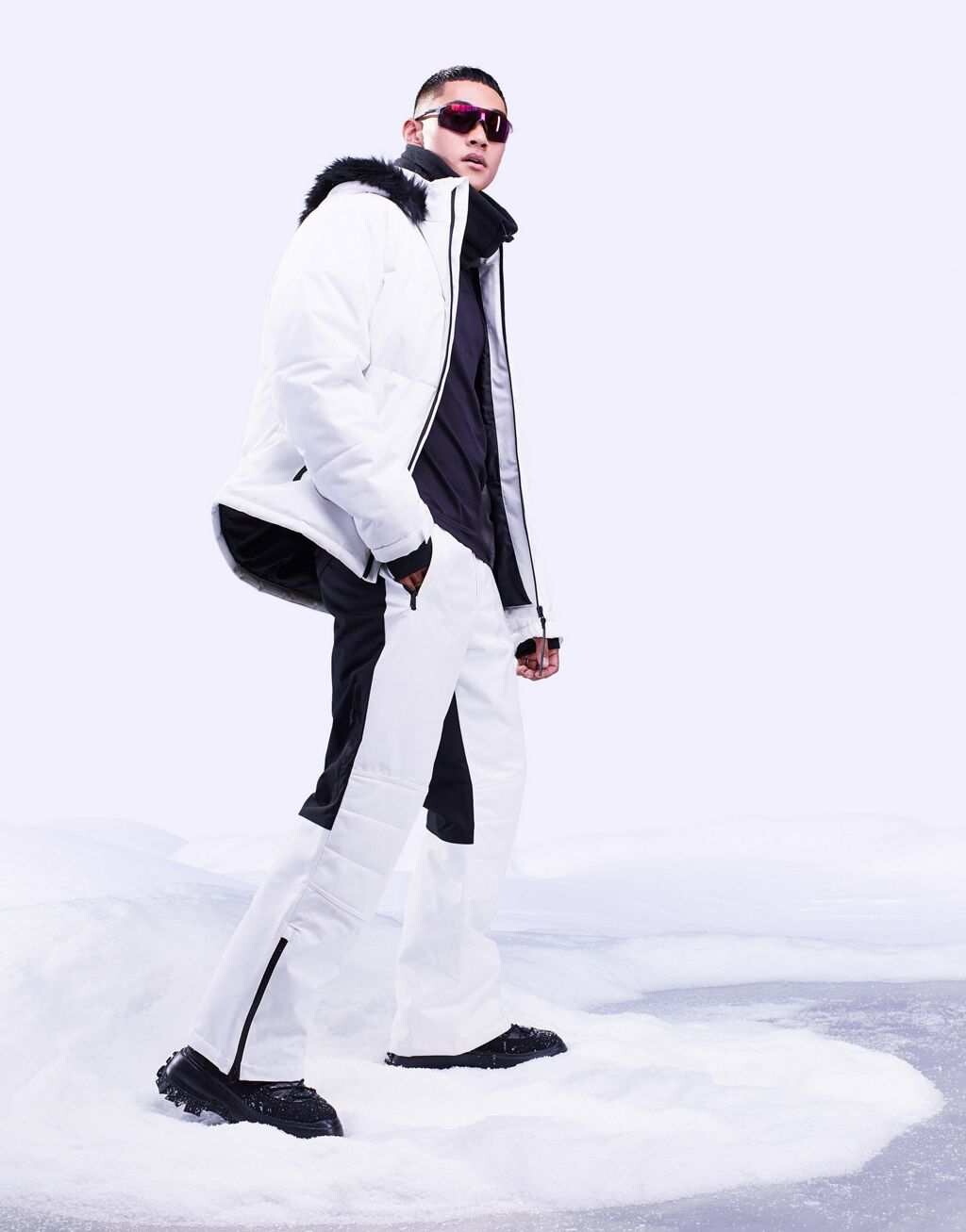 

Однотонные лыжные брюки ASOS 4505