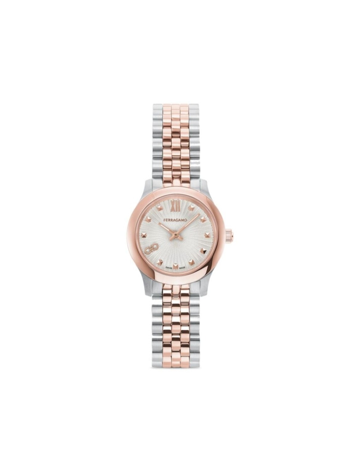 

Наручные часы Vega Duo 25 мм Ferragamo, серебряный