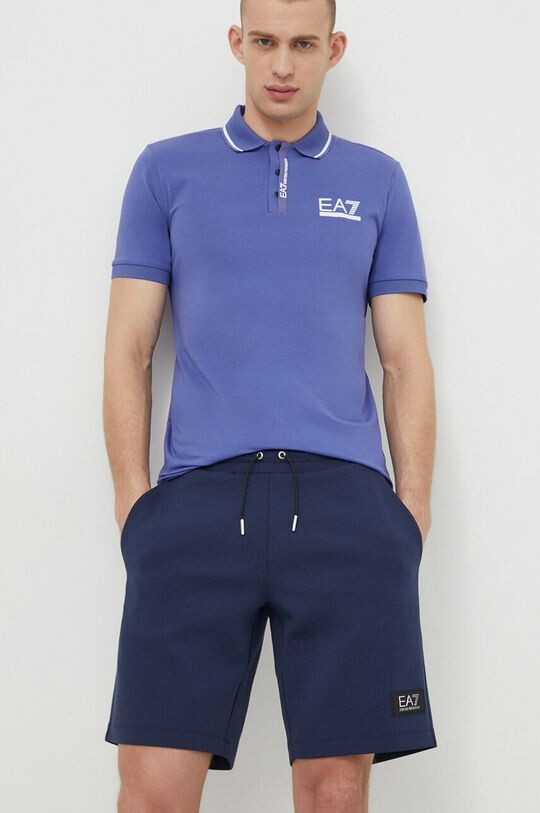 

Шорты EA7 Emporio Armani, темно-синий