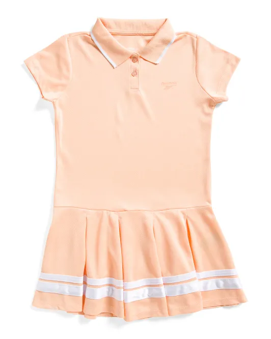 

Теннисное платье для больших девочек Reebok, цвет Peach