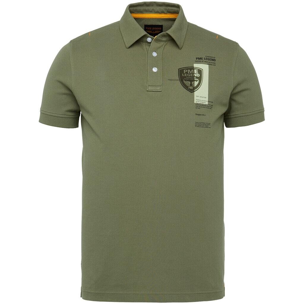 Поло PME Legend Polo, цвет Deep Lichen Green