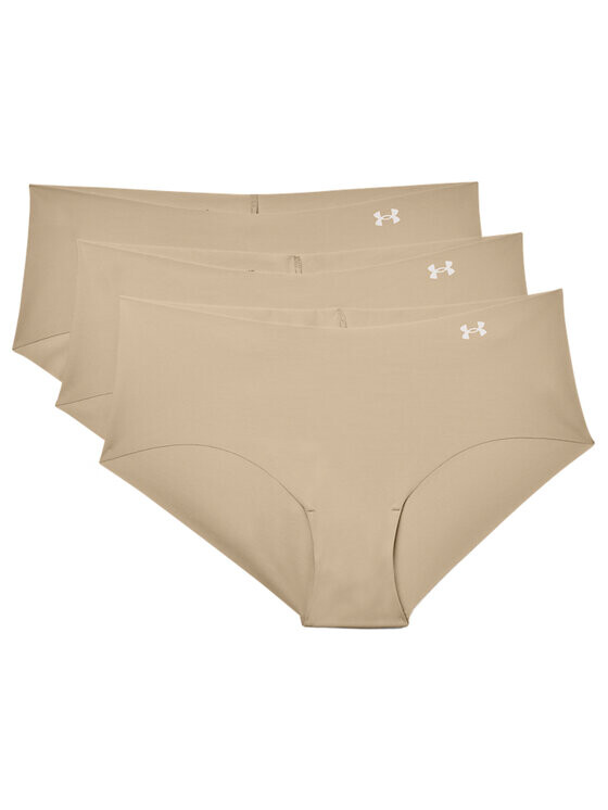 

Комплект из 3 классических женских трусов Under Armour, бежевый