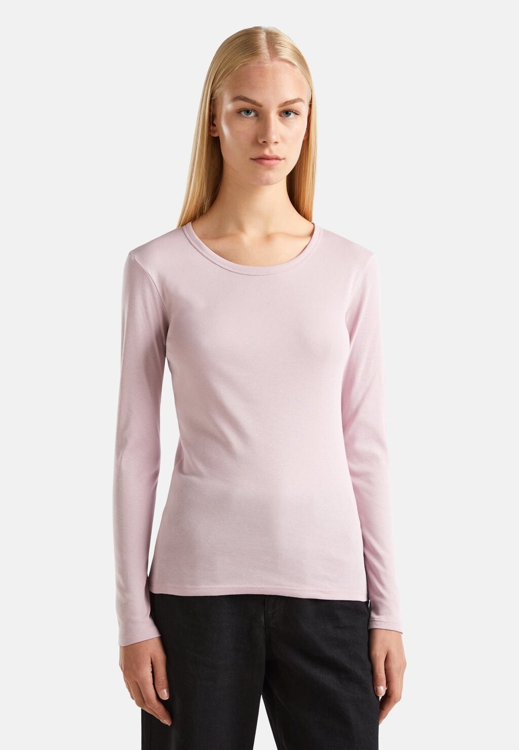 

Рубашка с длинным рукавом United Colors of Benetton, фиолетовый