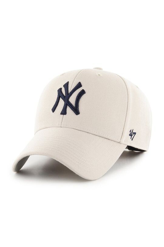 

Бейсбольная кепка MLB New York Yankees 47brand, бежевый