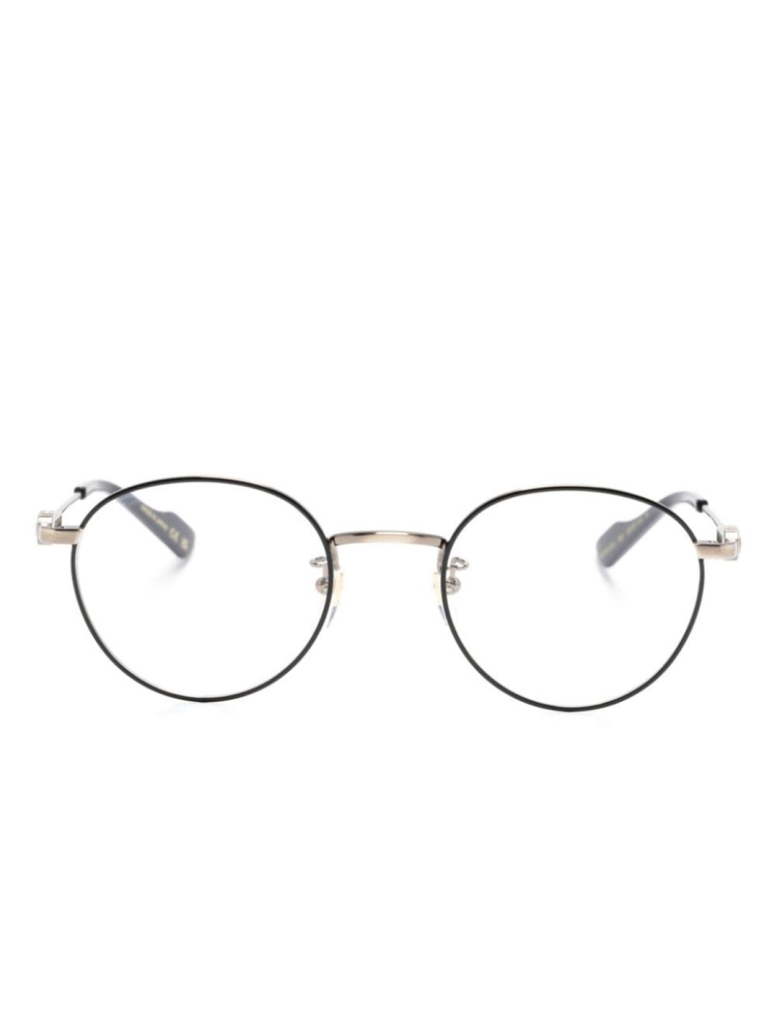 

Gucci Eyewear очки в круглой оправе, золотистый