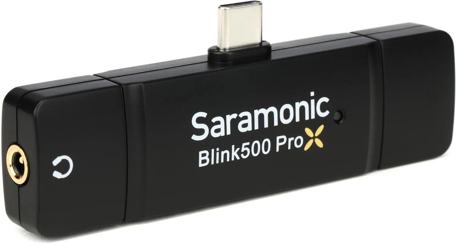 

Saramonic Blink 500 Pro RXUC, 2,4 ГГц, двойной приемник, монтируемый на устройство