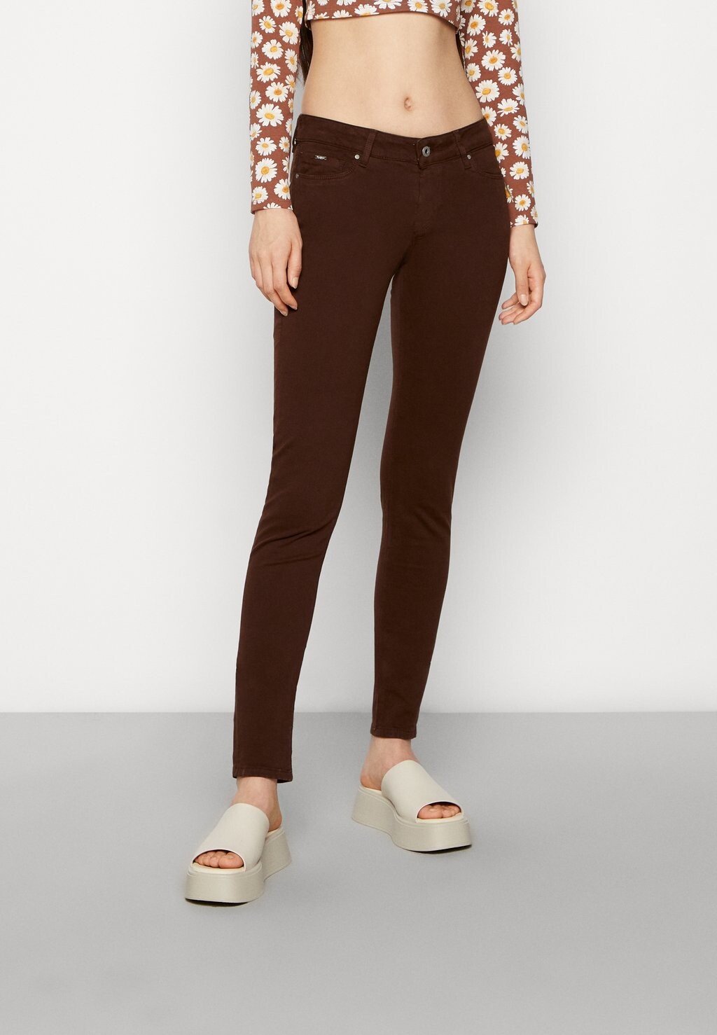 

Брюки Pepe Jeans, Коричневый