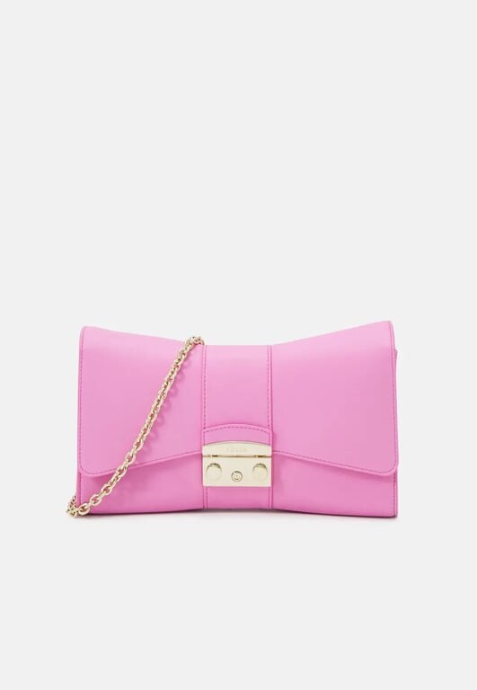 

Наплечная сумка женская Furla METROPOLIS S REMIX, розовый