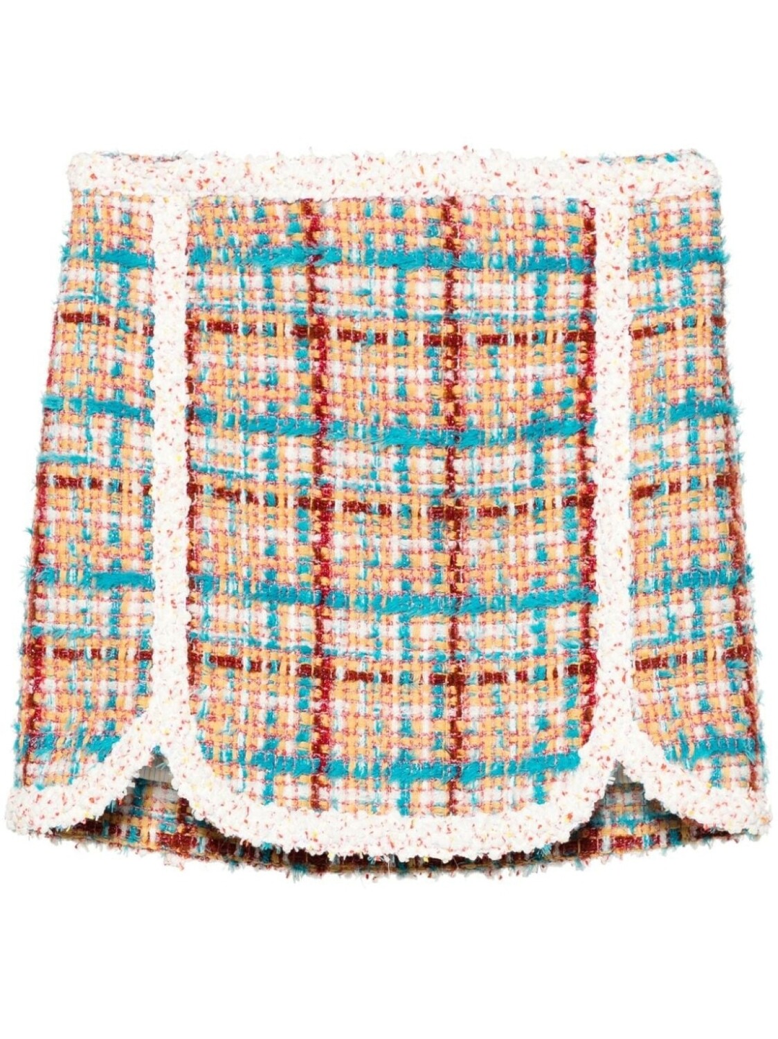 

Dsquared2 юбка мини Upper East Side из букле, оранжевый