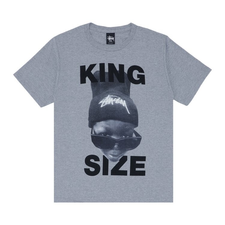 

Футболка Stussy King 'Grey', серый