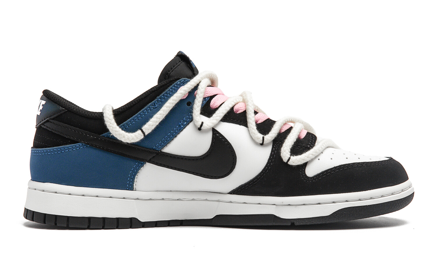 

Кроссовки Nike Dunk Skateboard Shoes Men Low-Top Blue Pink