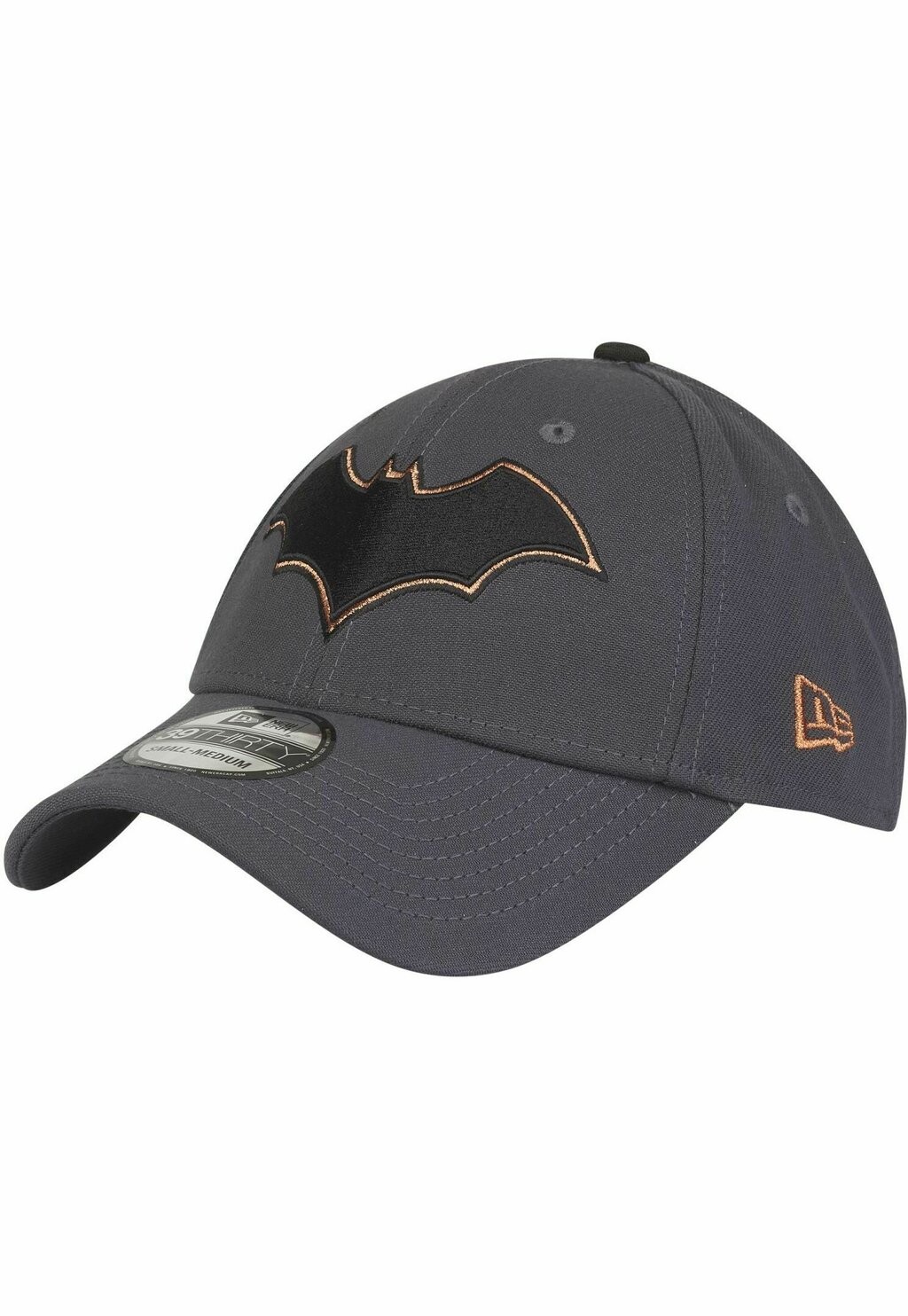 

Бейсболка 39THIRTY STRETCH BATMAN REBIRTH New Era, цвет charcoal