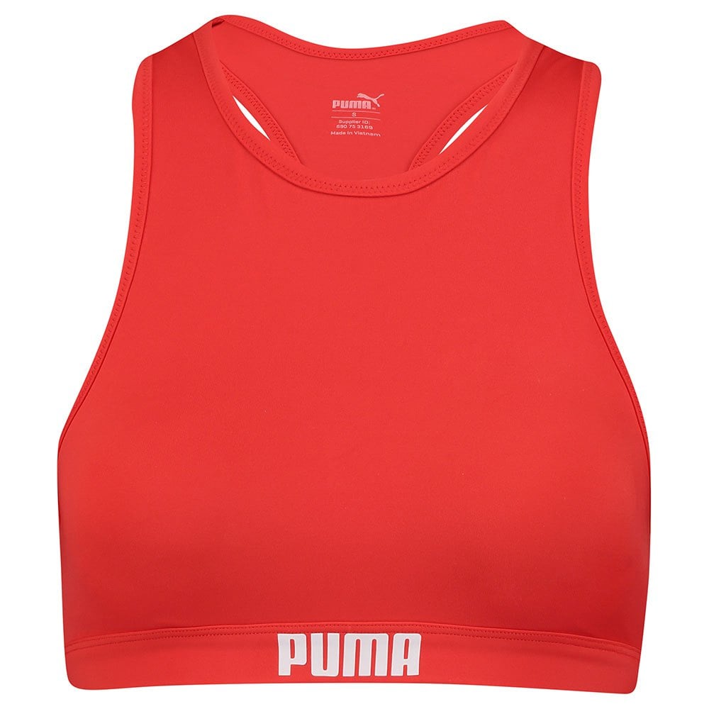 

Топ бикини Puma Racerback, красный