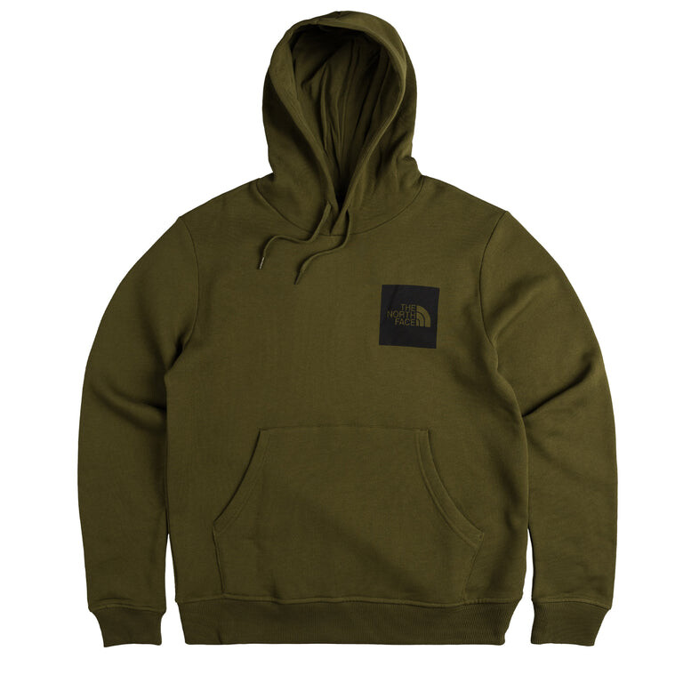 Толстовка Fine Alpine Hoodie The North Face, зеленый