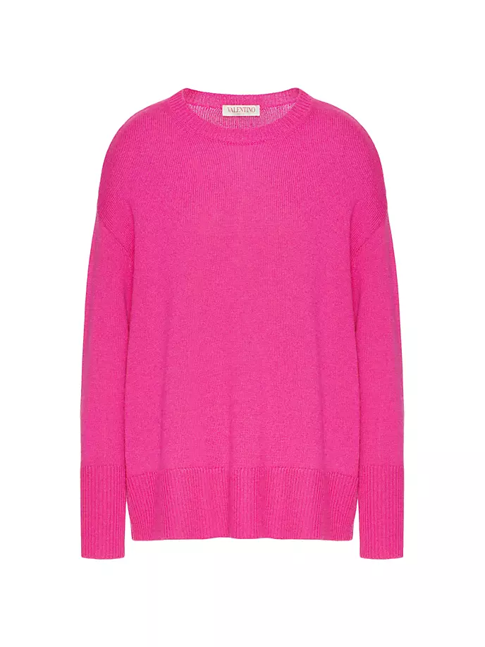 

Кашемировый джемпер Valentino Garavani, розовый