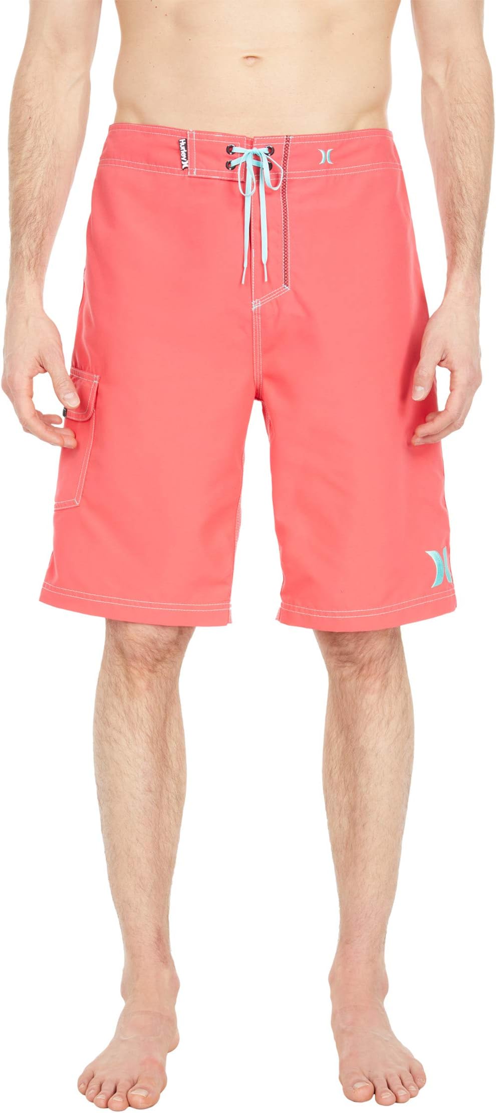 One & Only Бордшорты 22 дюйма Hurley, цвет Light Fusion Red/Tropical Twist
