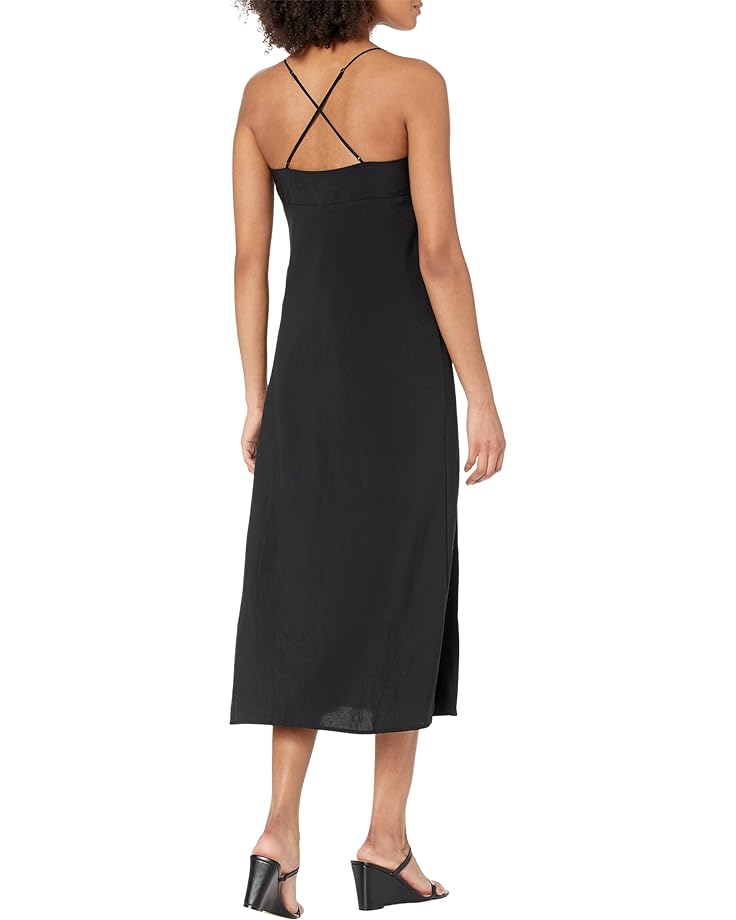 цена Платье Madewell Layton Midi Slip Dress, реальный черный