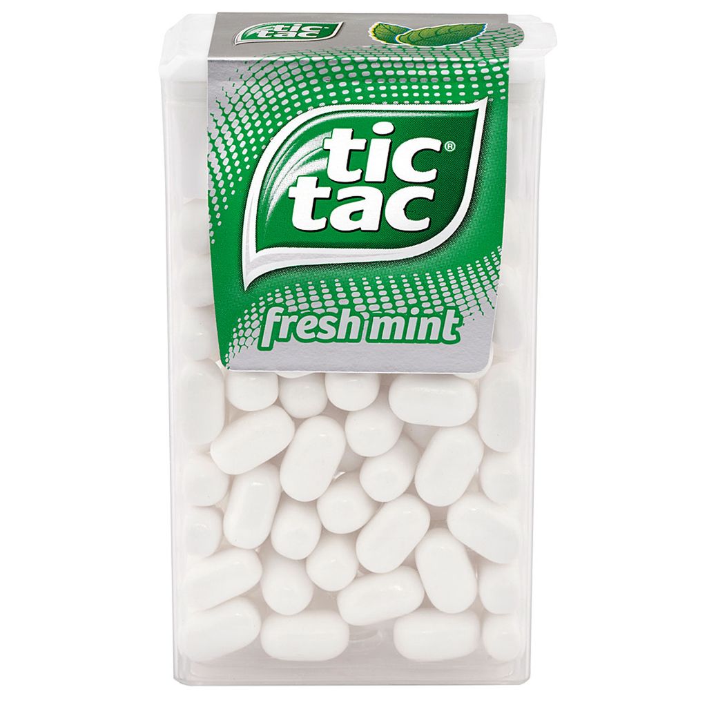 

Мятные драже Tic Tac Fresh Mint в практичном дозаторе размера XXL, 49 г Ferrero