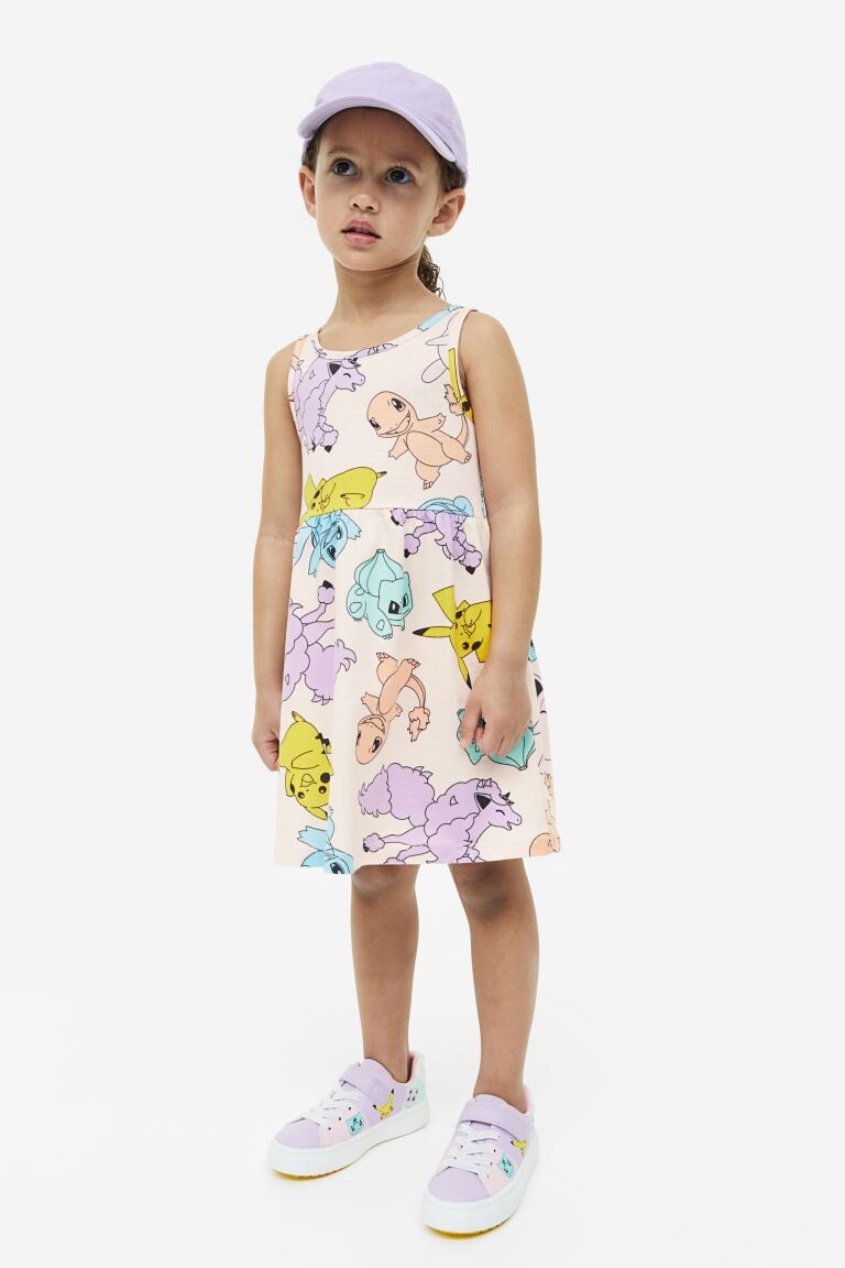 

Платье из хлопка и принта H&M