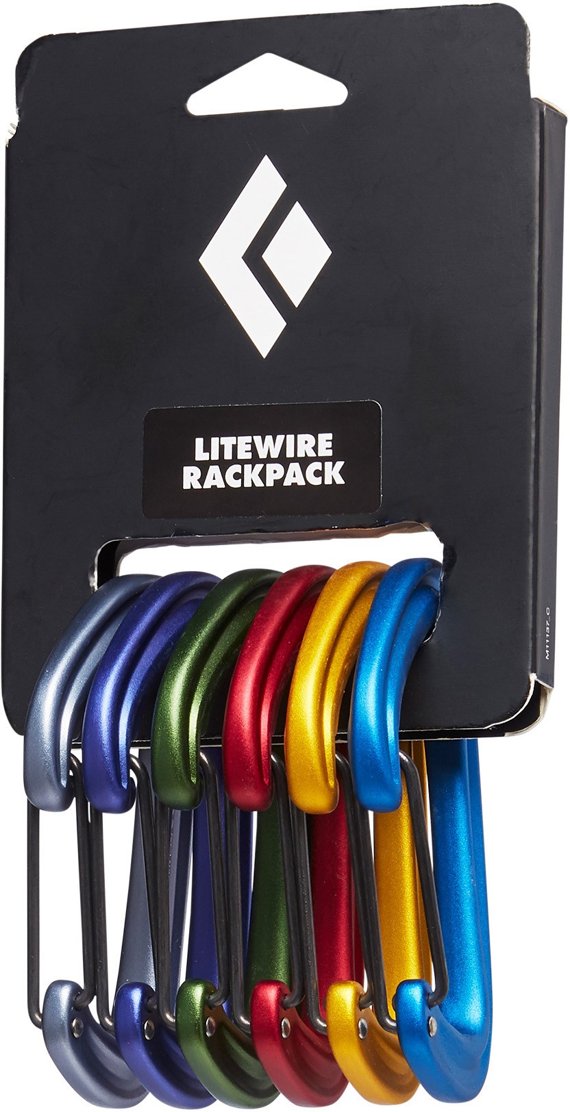 Рюкзак LiteWire — набор из 6 карабинов Black Diamond, мультиколор цена и фото