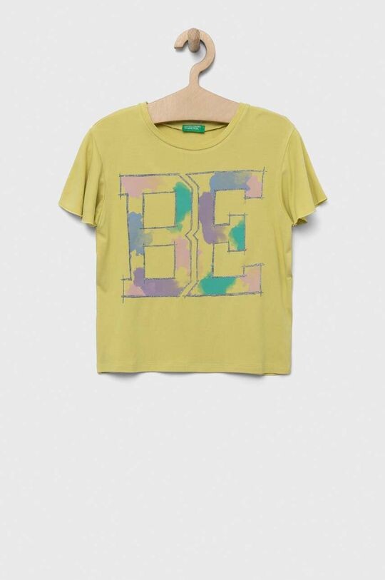 

Детская футболка United Colors of Benetton, зеленый
