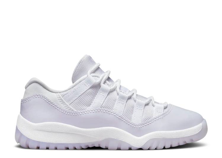 Кроссовки AIR JORDAN 11 RETRO LOW PS 'PURE VIOLET', белый кроссовки jordan air 11 retro white pure violet