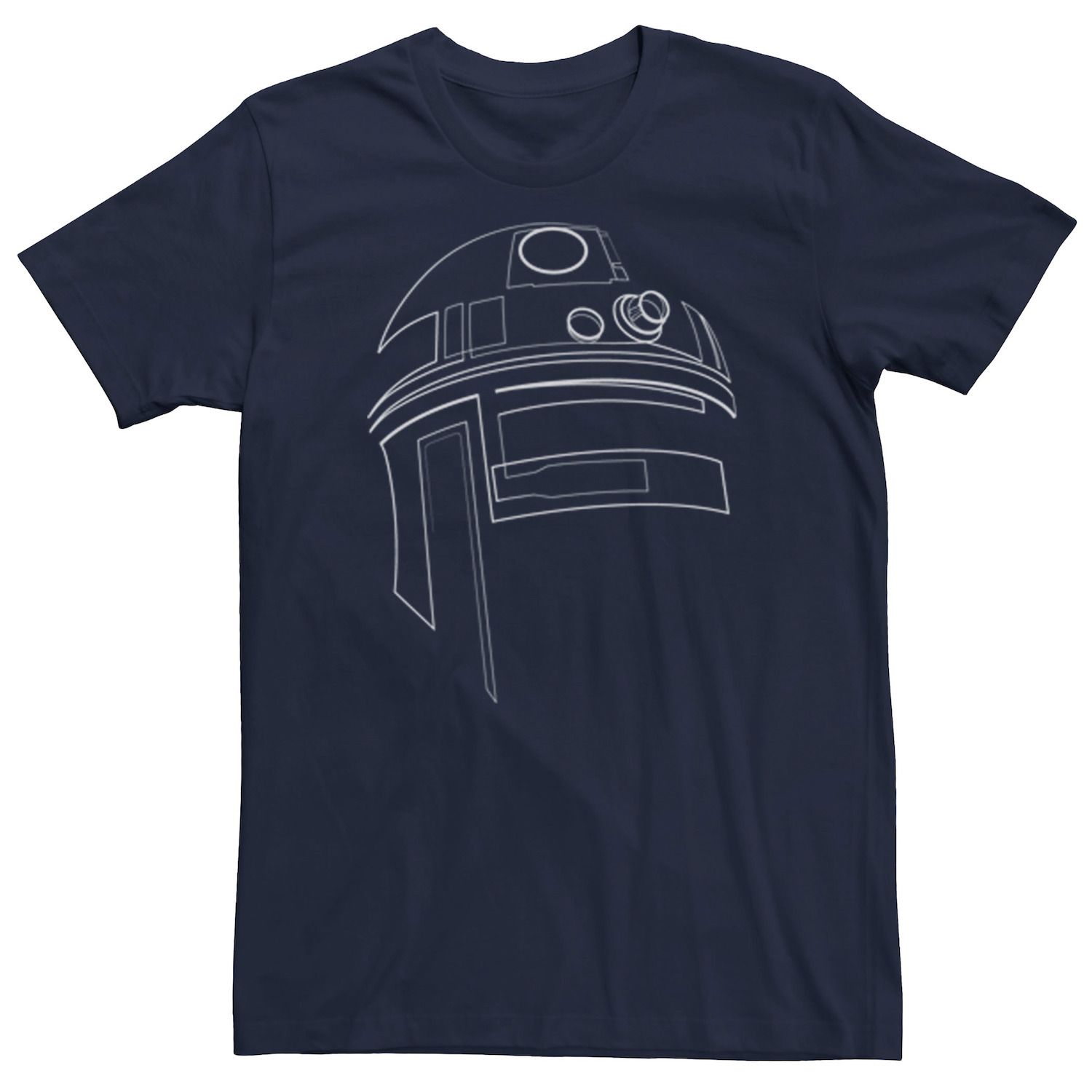 цена Мужская футболка с контуром «Звездные войны» R2-D2 Licensed Character