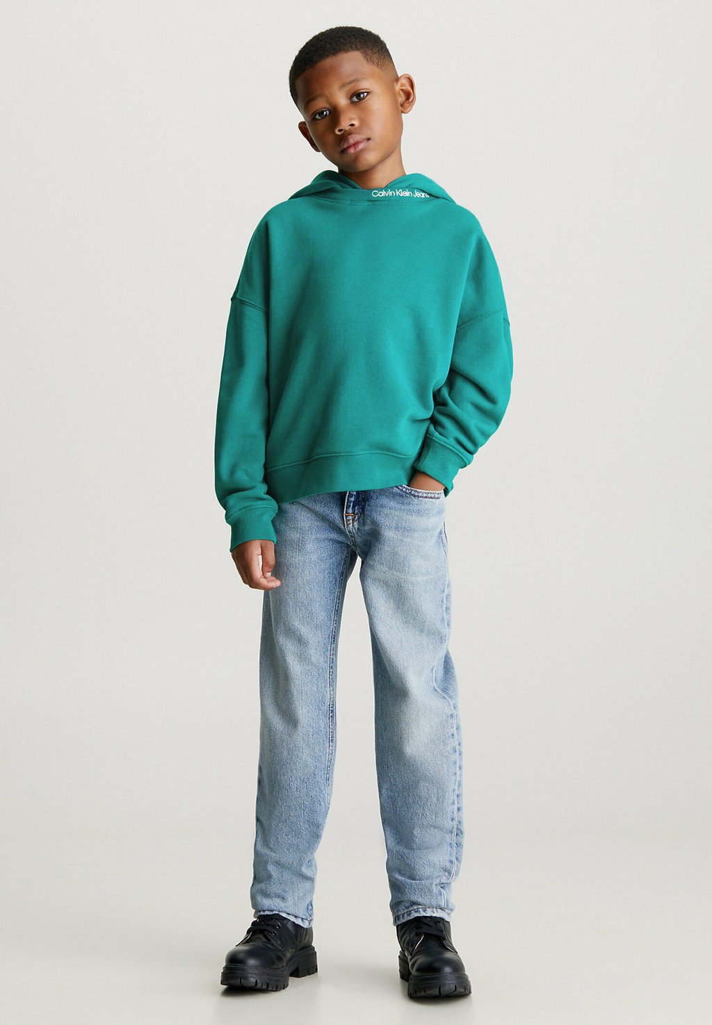 Толстовка INTARSIA LOGO Calvin Klein Jeans, цвет fanfare