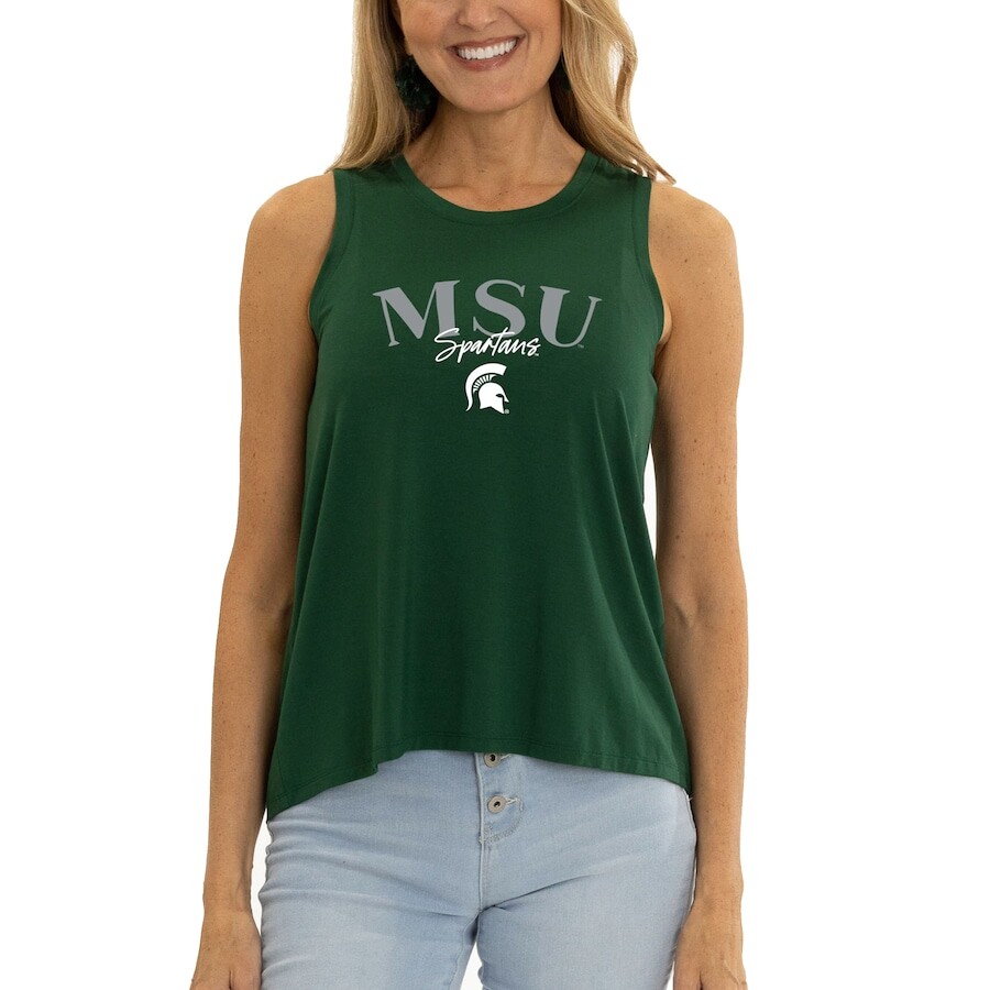 

Топ Flying Colors Apparel Michigan State Spartans, зеленый