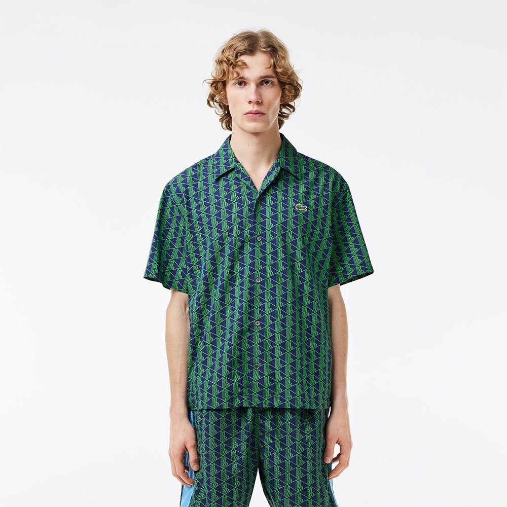 

Рубашка с коротким рукавом Lacoste CH8792, зеленый