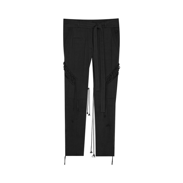 

Брюки Saint Laurent Multi-Lace Garbardine 'Black', черный