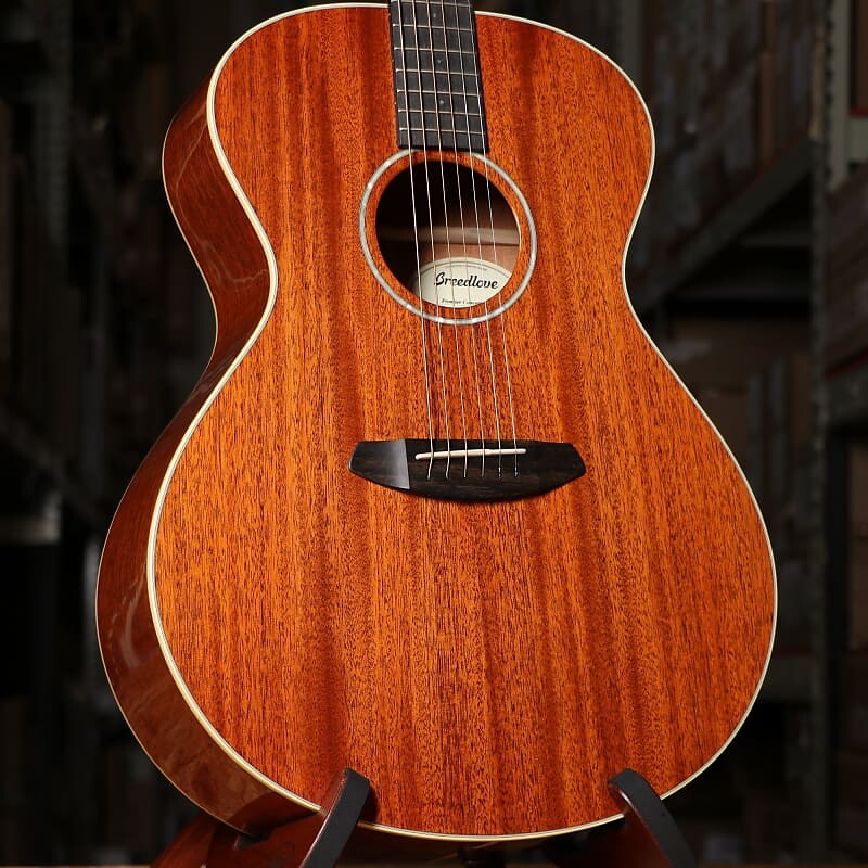 

Акустическая гитара Breedlove Frontier Concerto E Acoustic Electric Guitar in Honduran Mahogany