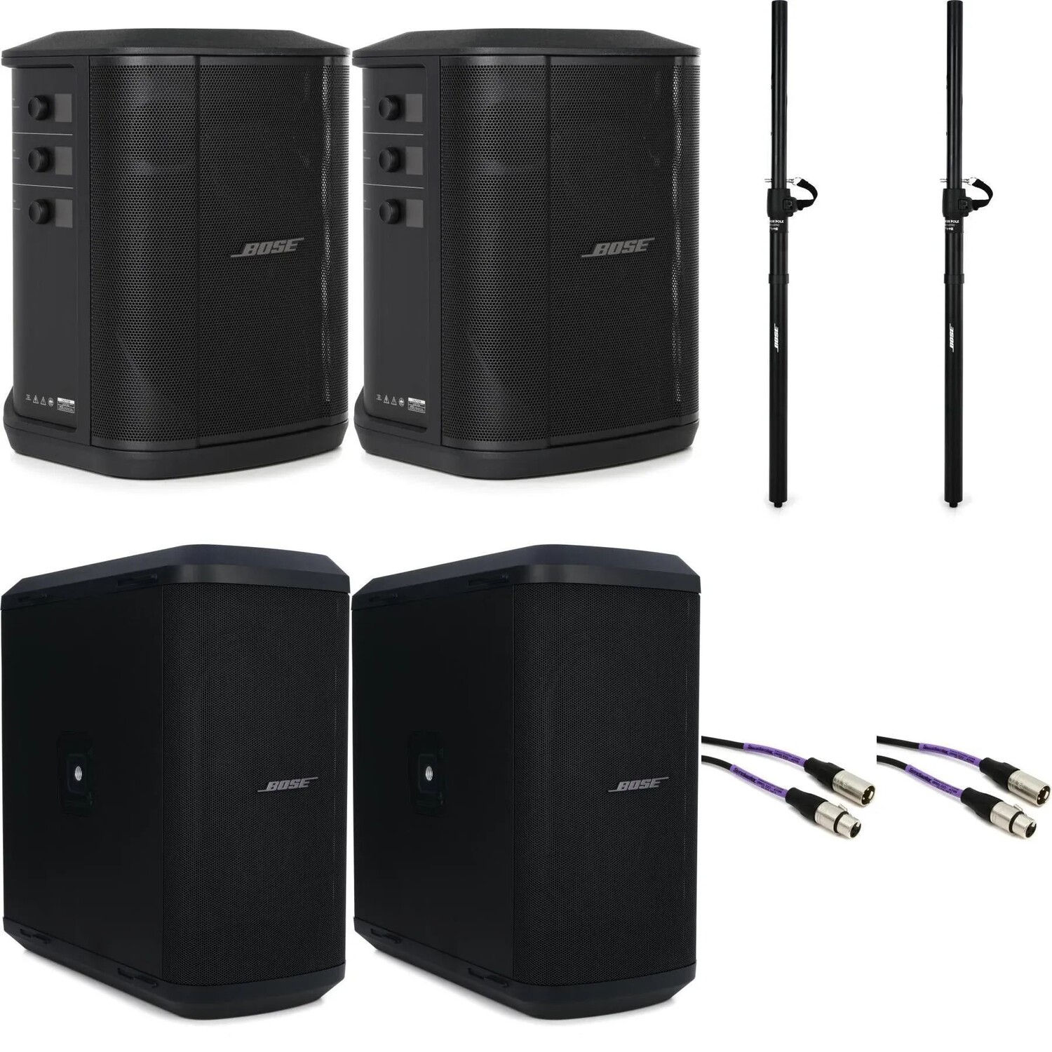 

Многопозиционная акустическая система Bose S1 Pro+ и стереофонический сабвуфер Sub1