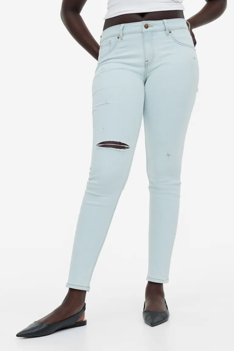 

Джеггинсы до щиколотки H&M, синий
