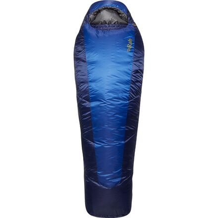 цена Спальный мешок Solar Eco 2: синтетика 30F Rab, цвет Ascent Blue